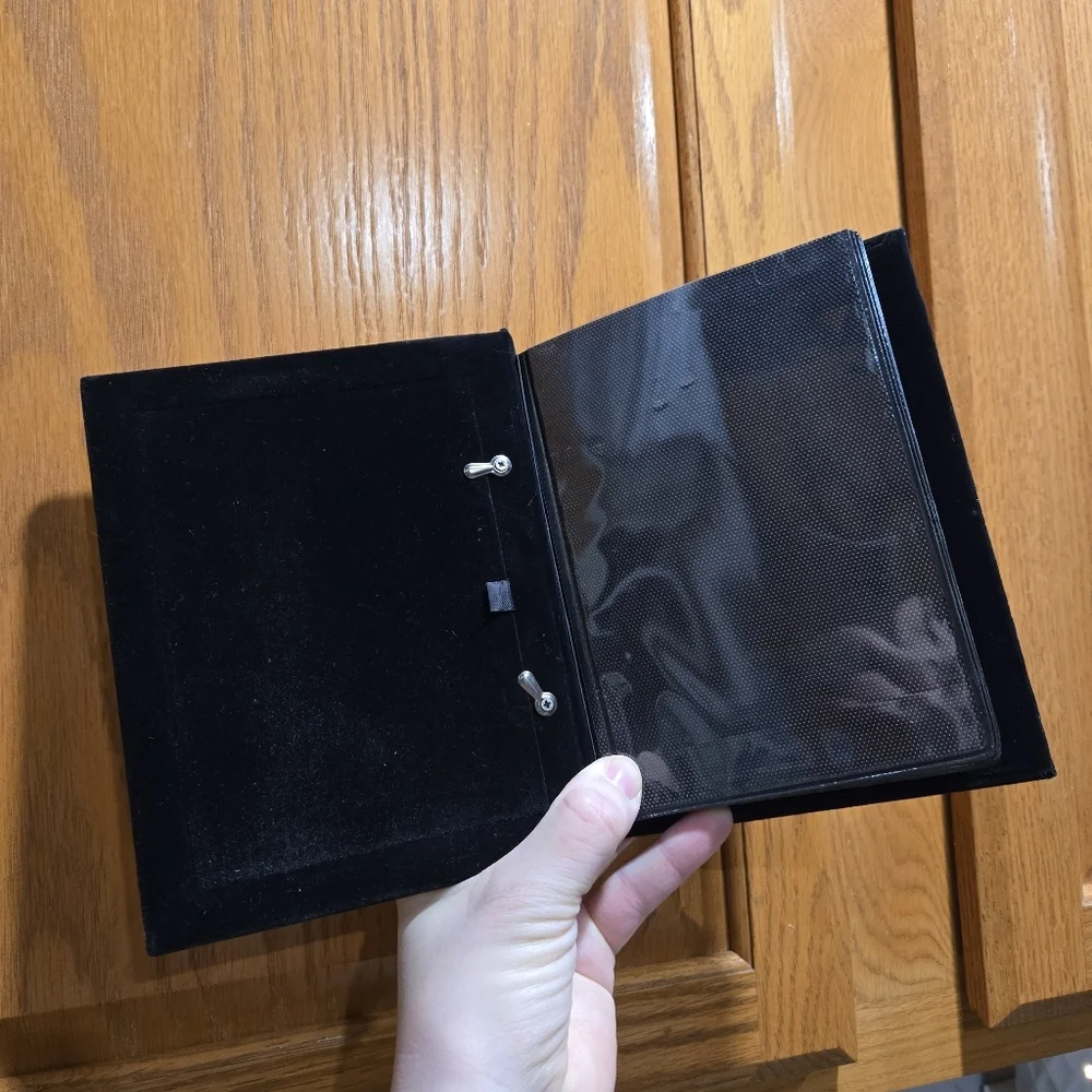 Silver Gold Frame 4x6 Vintage Photo Album